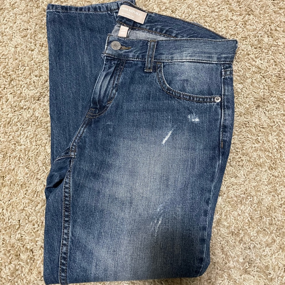 Banana republic boyfriend jean - like new